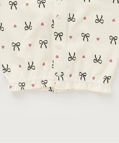 petit main / プティマイン ロンパース | 【オーガニック】肩フリル2WAYオール | 詳細6