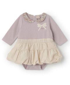 petit main / プティマイン ロンパース | 【リンク】衿つきバルーンSKロンパース