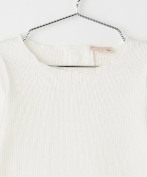 petit main / プティマイン ベビー・キッズウエア | リボン刺しゅうOPセットアップ | 詳細8