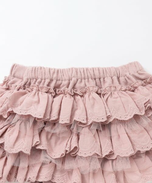 petit main / プティマイン ベビー・キッズウエア | レースフリルパンツ | 詳細6