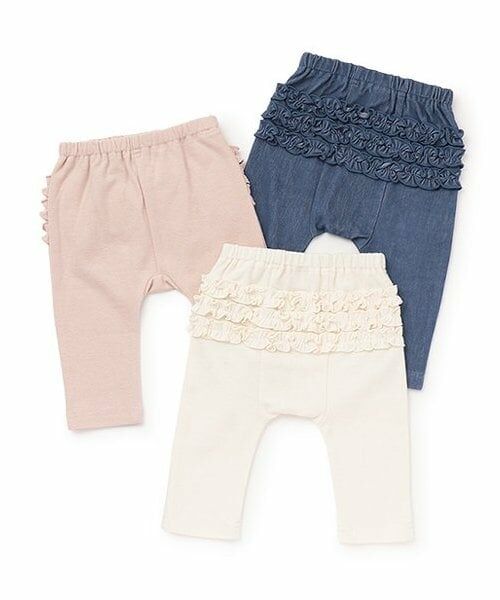 petit main / プティマイン ベビー・キッズウエア | バックフリルレギンス | 詳細9