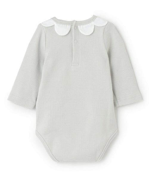 petit main / プティマイン ロンパース | スカラップ衿ロンパース | 詳細1
