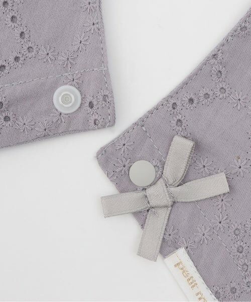 petit main / プティマイン スタイ・ビブ | 【防水】スカラップスタイ | 詳細2