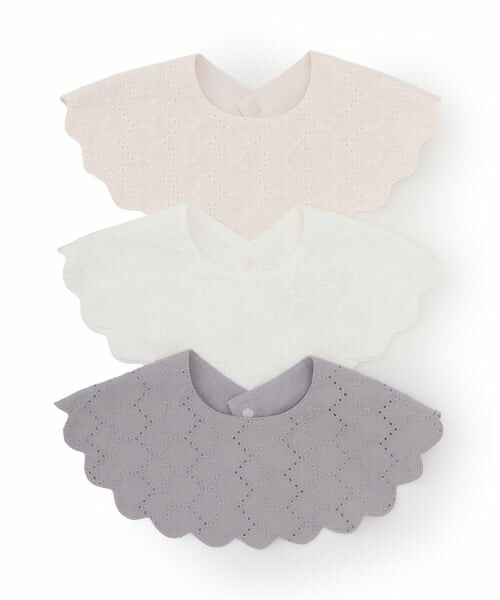 petit main / プティマイン スタイ・ビブ | 【防水】スカラップスタイ | 詳細6