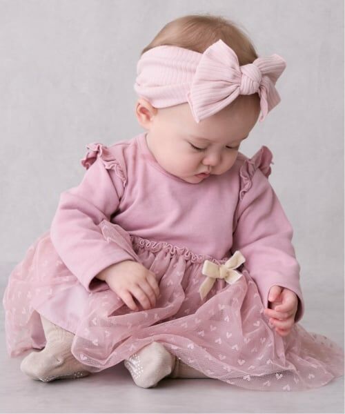 petit main / プティマイン ベビー・キッズグッズ | リボンヘアバンド | 詳細2