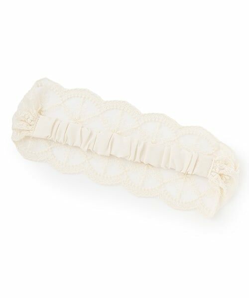 petit main / プティマイン ベビー・キッズグッズ | レースヘアバンド | 詳細4