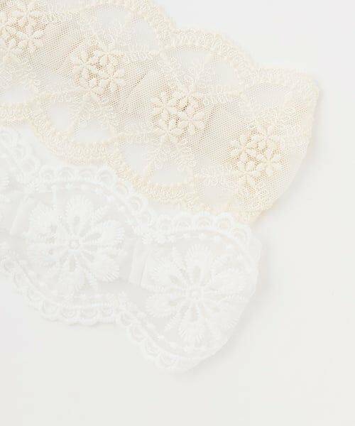 petit main / プティマイン ベビー・キッズグッズ | レースヘアバンド | 詳細6