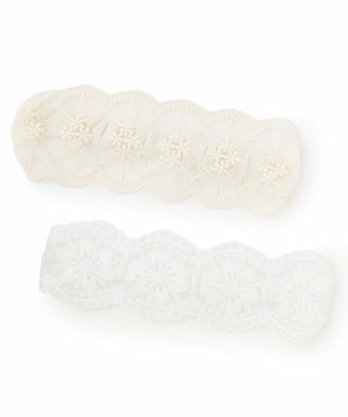 petit main / プティマイン ベビー・キッズグッズ | レースヘアバンド | 詳細7