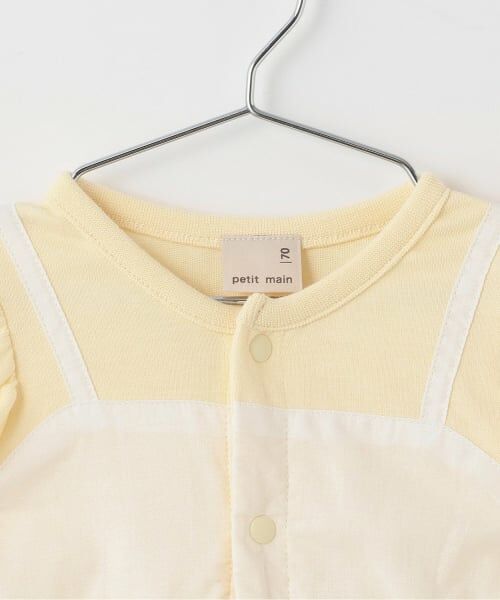 petit main / プティマイン ロンパース | キャミ刺しゅうカバーオール | 詳細2