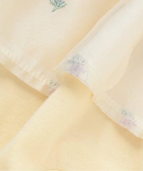 petit main / プティマイン ロンパース | キャミ刺しゅうカバーオール | 詳細5