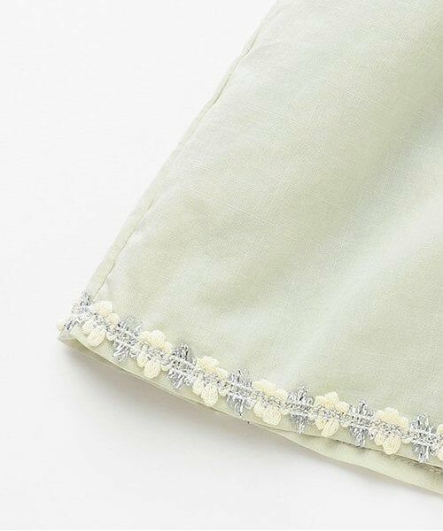 petit main / プティマイン ベビー・キッズウエア | 【リンク】シャーリングティアードOPセットアップ | 詳細4