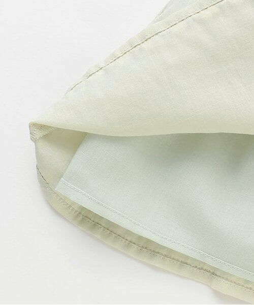 petit main / プティマイン ベビー・キッズウエア | 【リンク】シャーリングティアードOPセットアップ | 詳細5