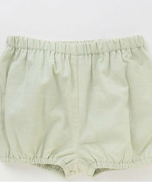 petit main / プティマイン ベビー・キッズウエア | 【リンク】シャーリングティアードOPセットアップ | 詳細6