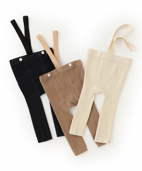 petit main / プティマイン ベビー・キッズウエア | Vストラップレギンス | 詳細6