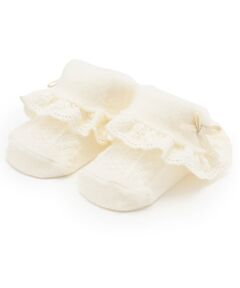 petit main / プティマイン ベビー・キッズウエア | 折り返しフリルカップソックス