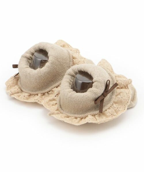 petit main / プティマイン ベビー・キッズウエア | 折り返しフリルカップソックス | 詳細1