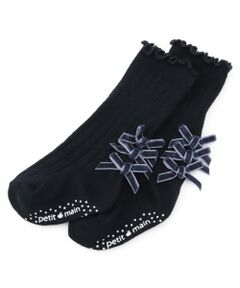 petit main / プティマイン ベビー・キッズウエア | リボンハイソックス