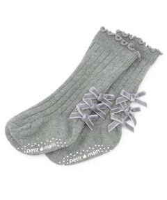 petit main / プティマイン ベビー・キッズウエア | リボンハイソックス