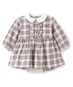 petit main / プティマイン ロンパース | 【POLO BCS】長袖シャツOPロンパース