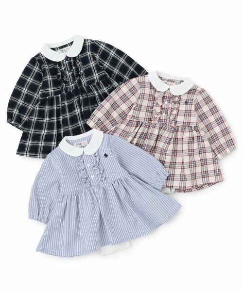 petit main / プティマイン ロンパース | 【POLO BCS】長袖シャツOPロンパース | 詳細12