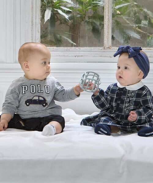 petit main / プティマイン ロンパース | 【POLO BCS】長袖シャツOPロンパース | 詳細2