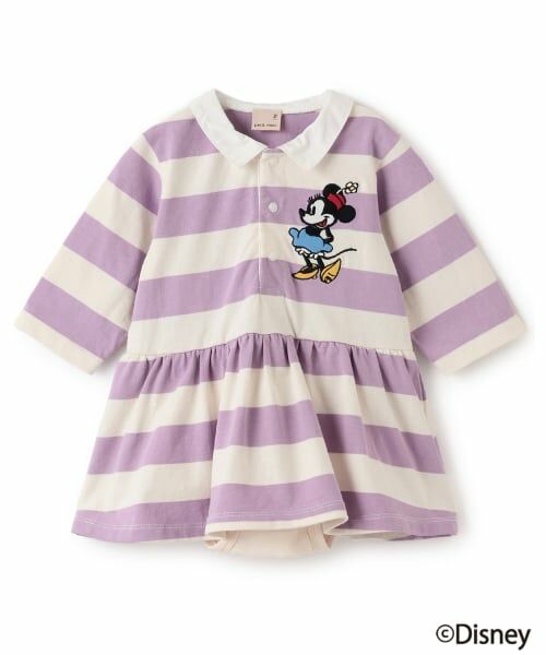 petit main / プティマイン ロンパース | 【Disney】【リンク】ラガーOPロンパース | 詳細3