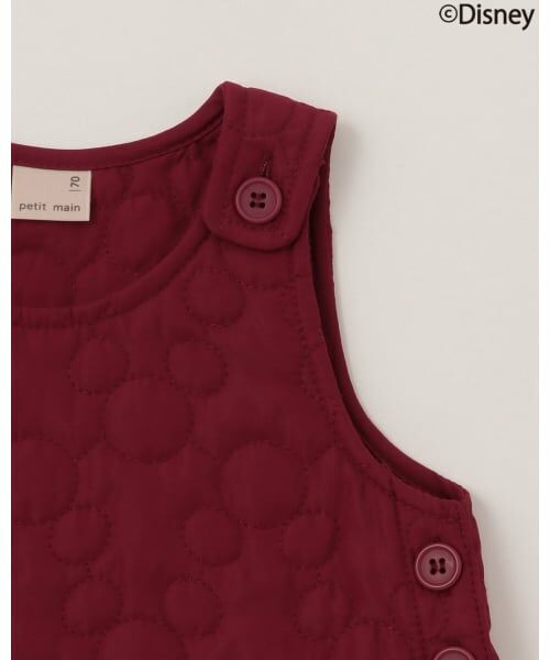 petit main / プティマイン ベビー・キッズウエア | 【Disney】【リンク】キルトジャンスカセット | 詳細8