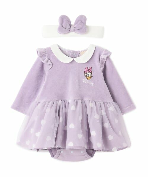 petit main / プティマイン ロンパース | 【Disney】【リンク】なりきりOPロンパース（ラベンダー）