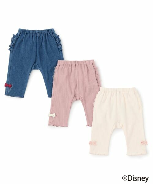 petit main / プティマイン ベビー・キッズウエア | 【Disney】アップリケレギンス | 詳細6