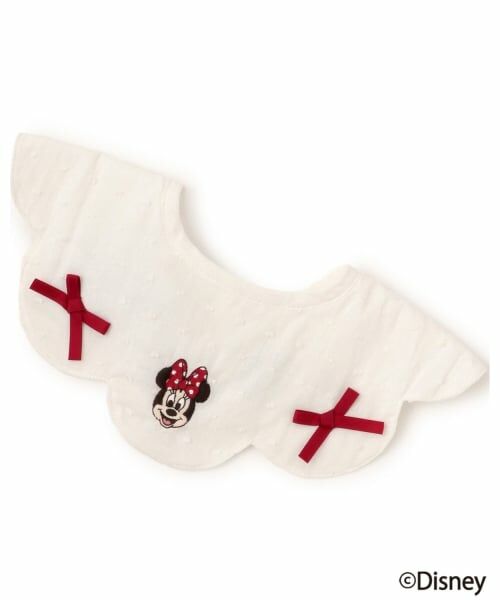 petit main / プティマイン スタイ・ビブ | 【Disney】スカラップリボンスタイ | 詳細3