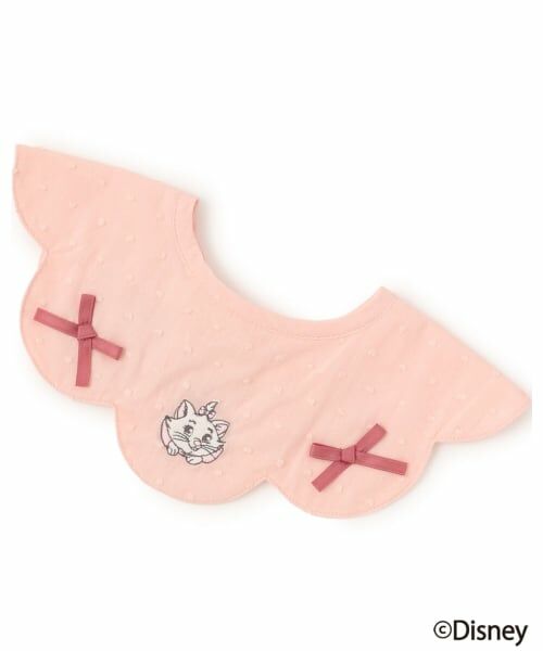 petit main / プティマイン スタイ・ビブ | 【Disney】スカラップリボンスタイ（ピンク）