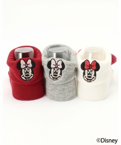 petit main / プティマイン ベビー・キッズウエア | 【Disney】モチーフリボンカップソックス | 詳細3