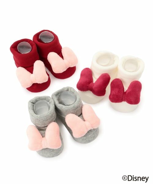 petit main / プティマイン ベビー・キッズウエア | 【Disney】モチーフリボンカップソックス | 詳細5