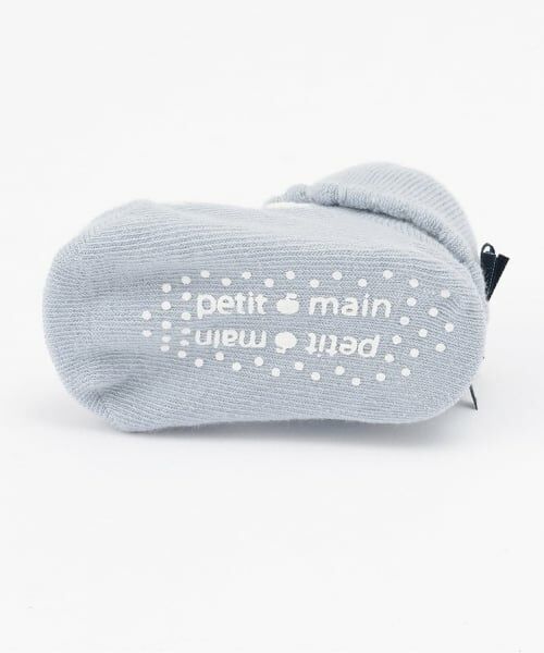 petit main / プティマイン ベビー・キッズウエア | 後ろリボンハートカップソックス | 詳細4