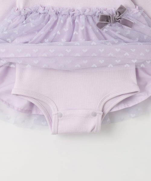 petit main / プティマイン ロンパース | チュールドッキングOPロンパース | 詳細7