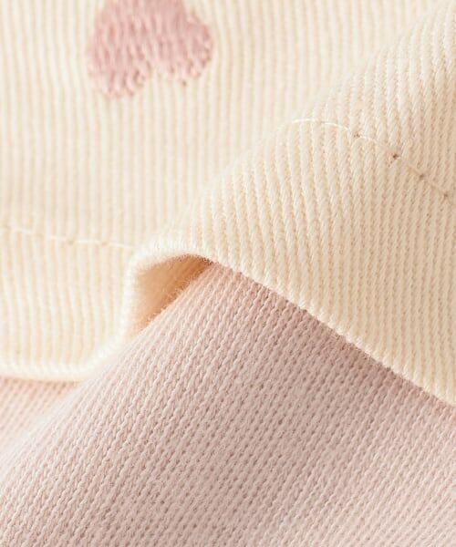 petit main / プティマイン ベビー・キッズウエア | 【リンク】刺しゅうサロペSKセットアップ | 詳細12