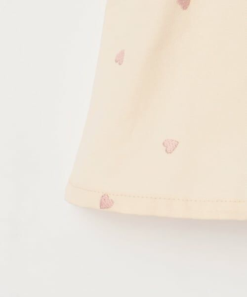 petit main / プティマイン ベビー・キッズウエア | 【リンク】刺しゅうサロペSKセットアップ | 詳細6