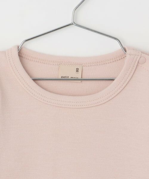 petit main / プティマイン ベビー・キッズウエア | 【リンク】刺しゅうサロペSKセットアップ | 詳細9