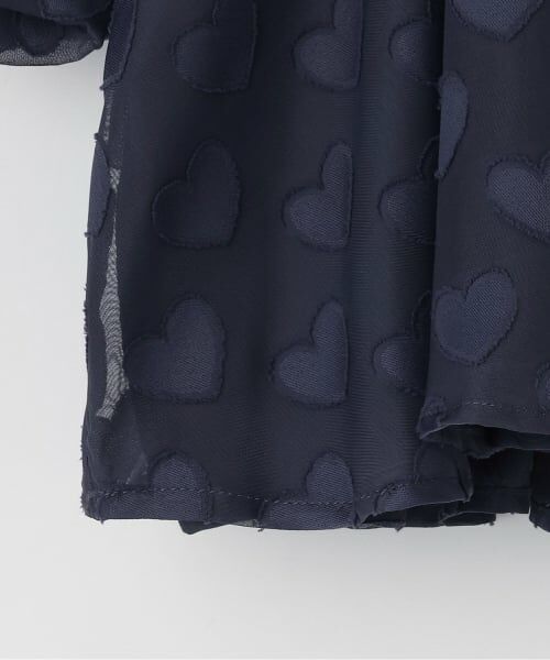 petit main / プティマイン ベビー・キッズウエア | ハートチュニックセットアップ | 詳細5