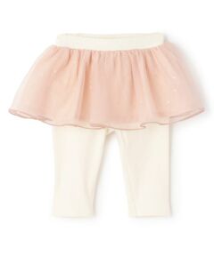 petit main / プティマイン ベビー・キッズウエア | スカートつきレギンス