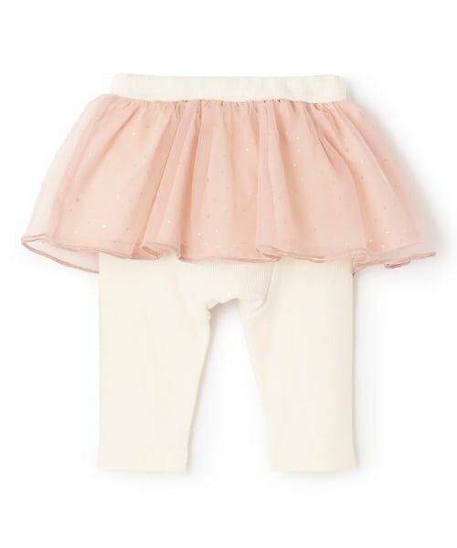 petit main / プティマイン ベビー・キッズウエア | スカートつきレギンス | 詳細3