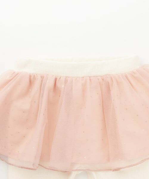 petit main / プティマイン ベビー・キッズウエア | スカートつきレギンス | 詳細4