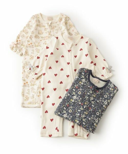 petit main / プティマイン ロンパース | アソートファスナーつきカバーオール | 詳細7