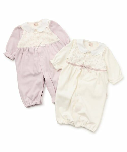 petit main / プティマイン ロンパース | 肌着つき切り替え2WAYオール | 詳細10