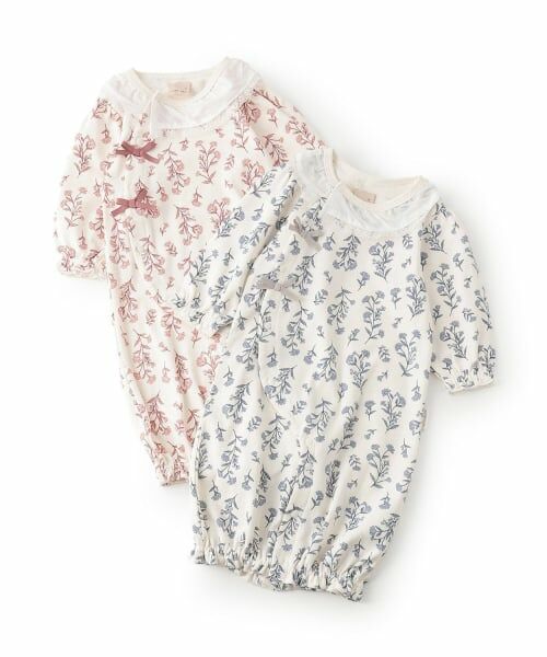 petit main / プティマイン ロンパース | 【弱酸性】フリル衿2WAYオール | 詳細9