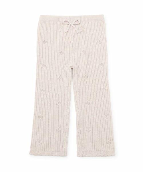 petit main / プティマイン その他パンツ | 【リンク/フワもちっと】ニットハナレギンス | 詳細3