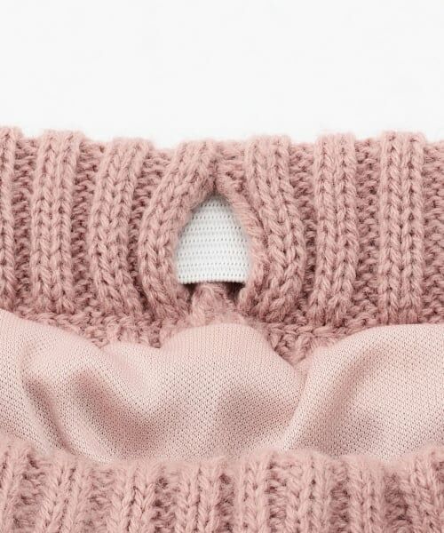 petit main / プティマイン ミニ・ひざ丈スカート | ニットプリーツスカート | 詳細8