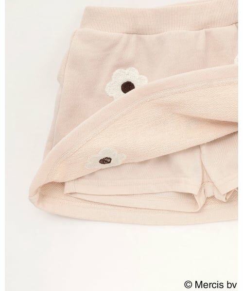 petit main / プティマイン ミニ・ひざ丈スカート | 【miffy】お花刺しゅうスカパン | 詳細7