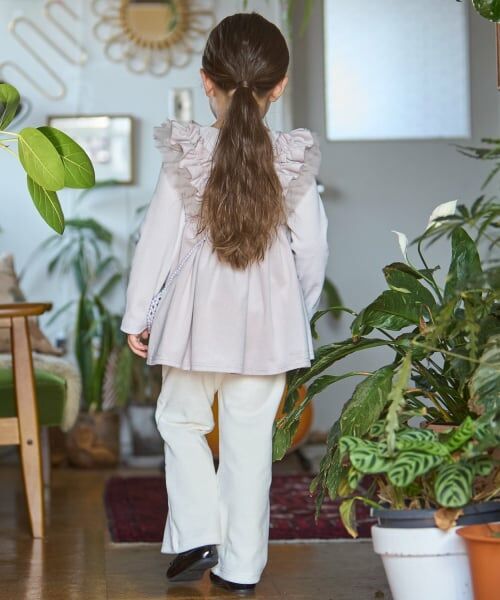 petit main / プティマイン その他パンツ | カットコールフレアパンツ | 詳細1