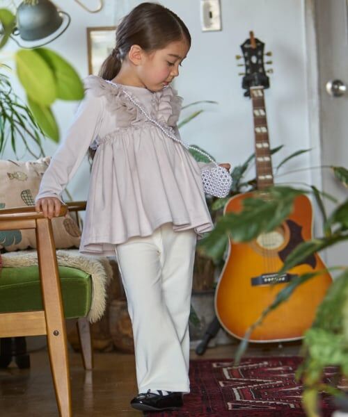 petit main / プティマイン その他パンツ | カットコールフレアパンツ | 詳細2